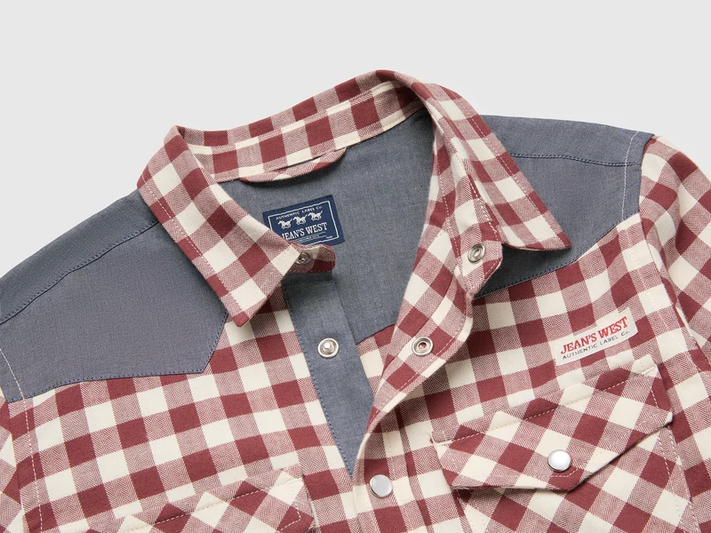 Oversized Flanellhemd mit Karomuster