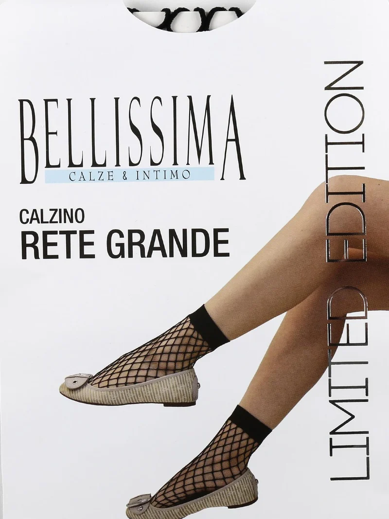 Calzini a rete grande - nero