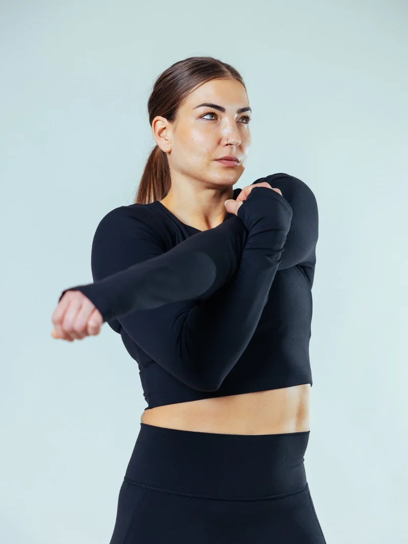 Compete Cropped Longsleeve