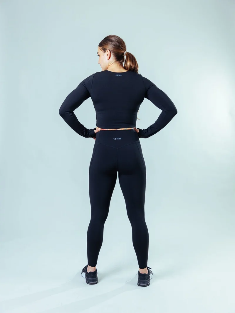 Compete Cropped Longsleeve
