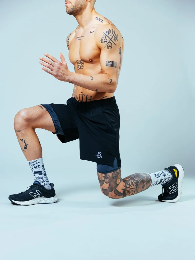 Hybrid 2-in-1 Sport Shorts Regular Cut