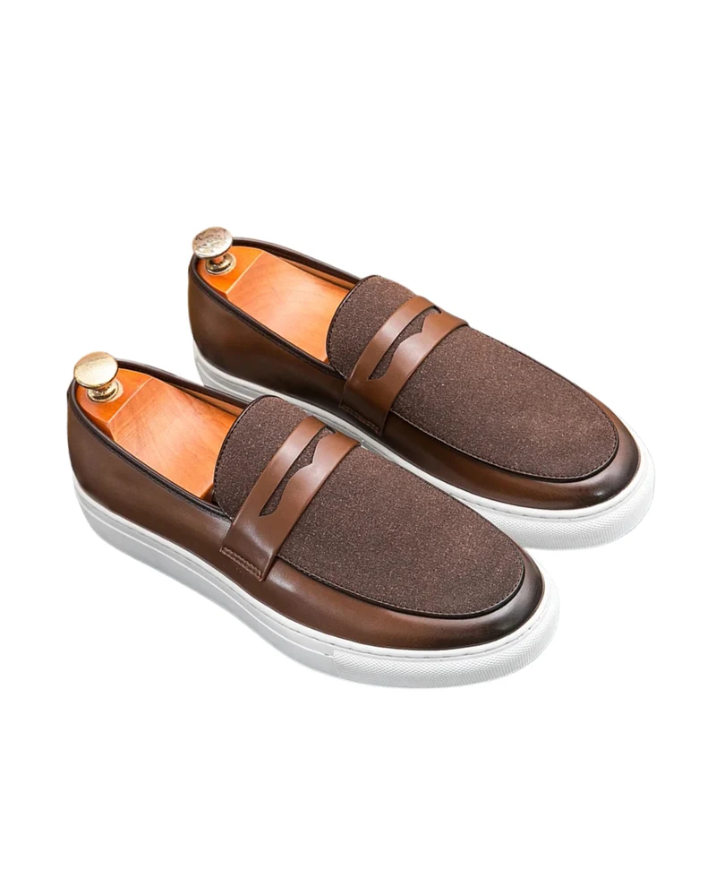 Italian Suede Loafers