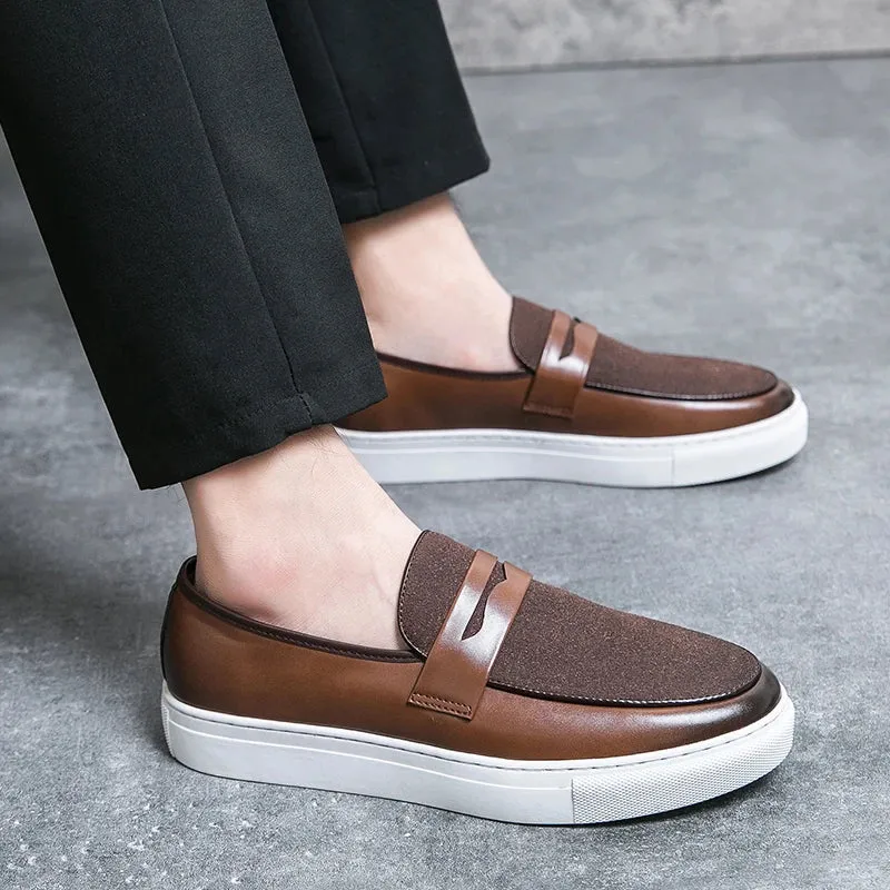 Italian Suede Loafers