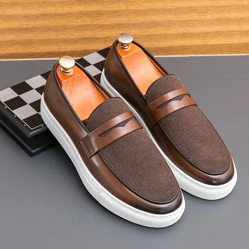 Italian Suede Loafers