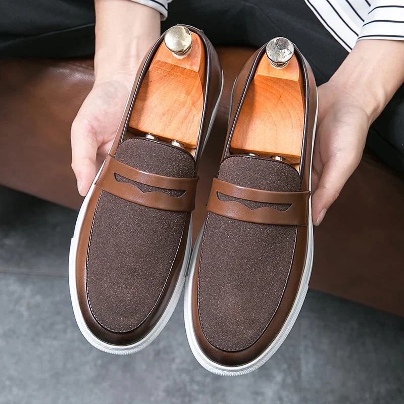 Italian Suede Loafers