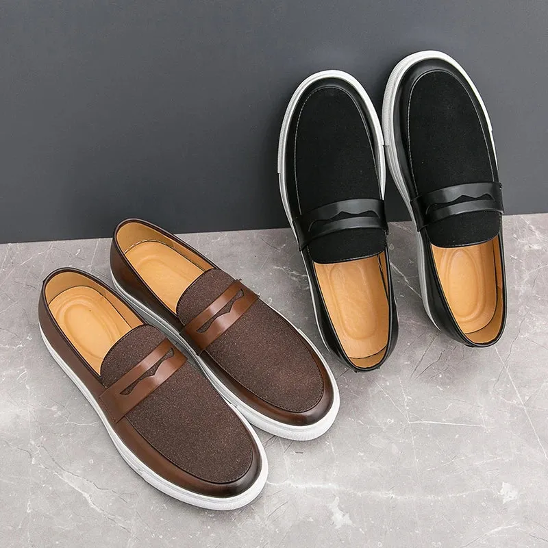 Italian Suede Loafers