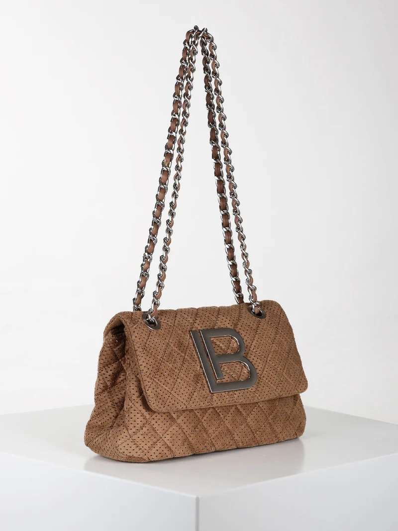 SELFRIDGE Borsetta tracolla donna - cammello