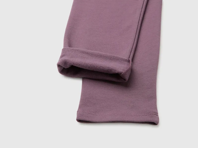 Warme Fleece-Leggings