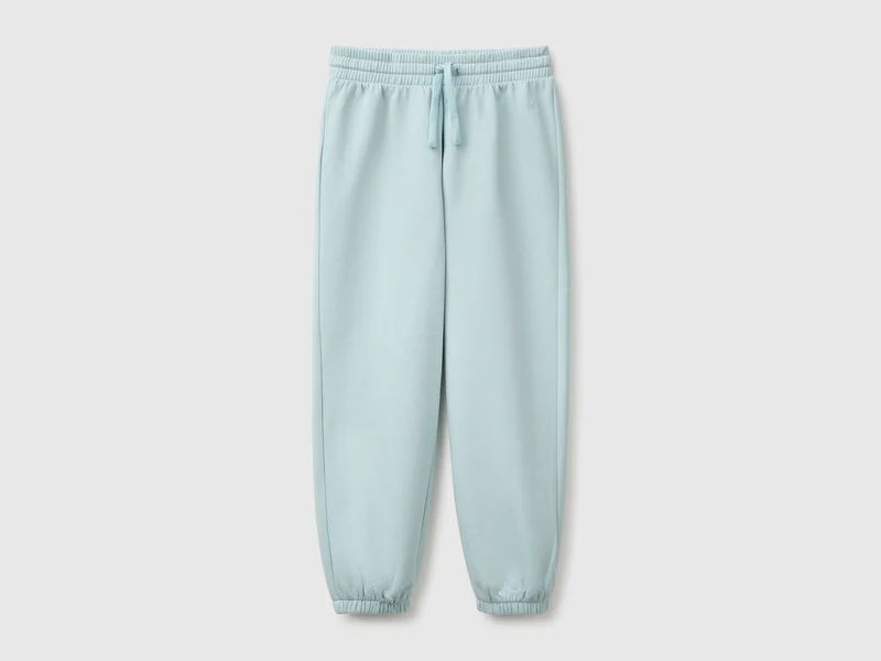 Fleece-Jogginghose mit Kordelzug