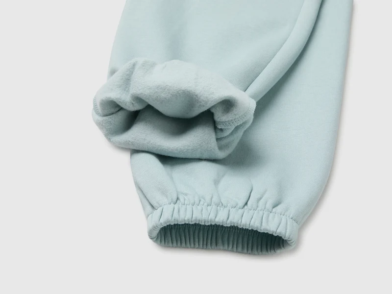 Fleece-Jogginghose mit Kordelzug