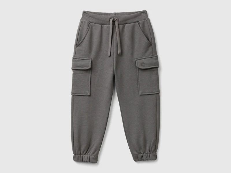 Cargohose aus Sweatstoff