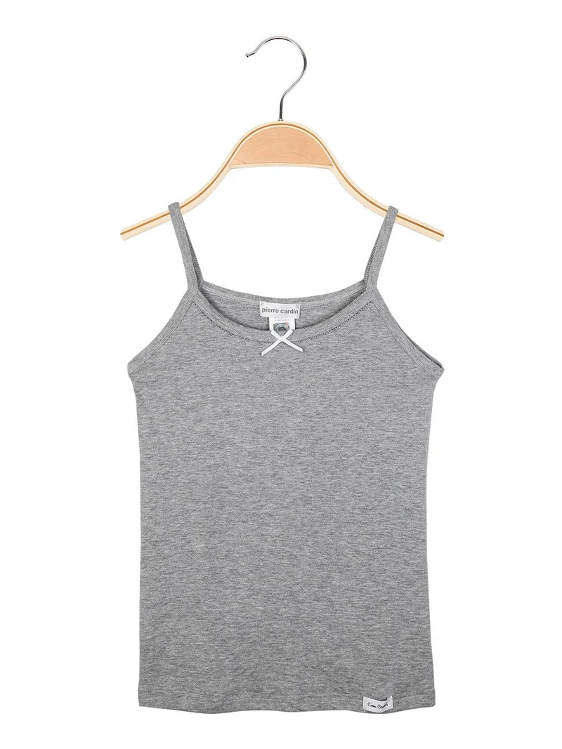 Canotta intima in cotone - grigio