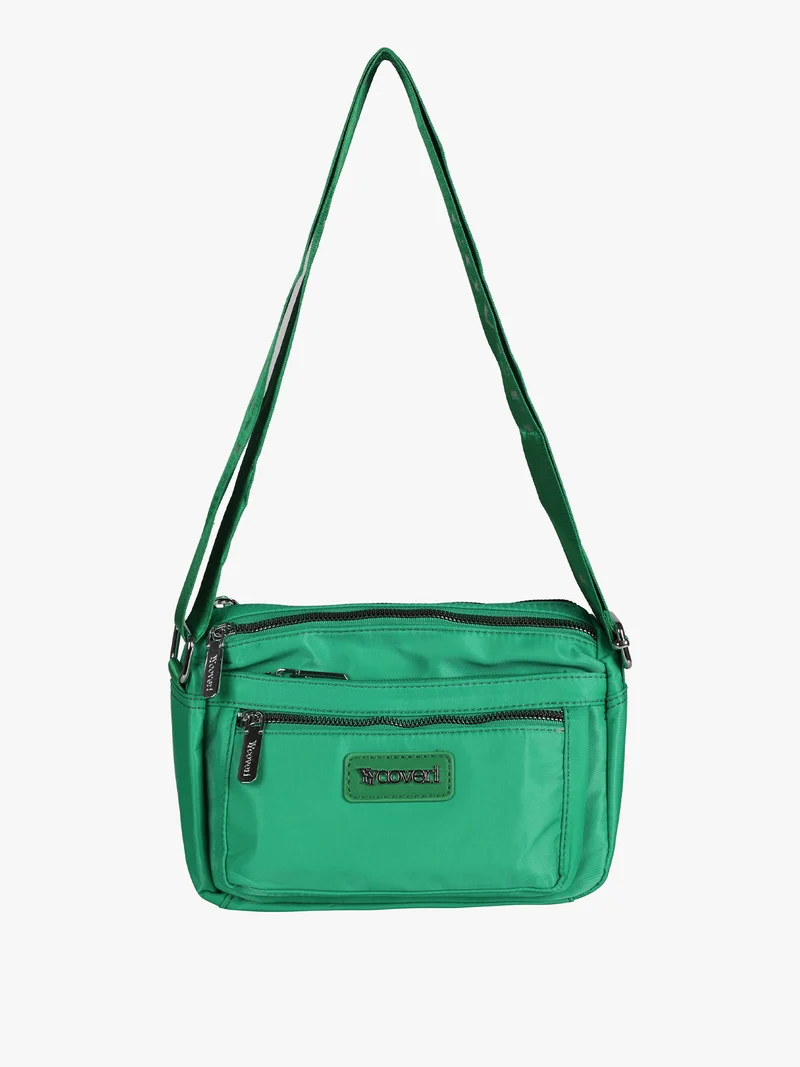 Borsetta a tracolla in nylon - verde