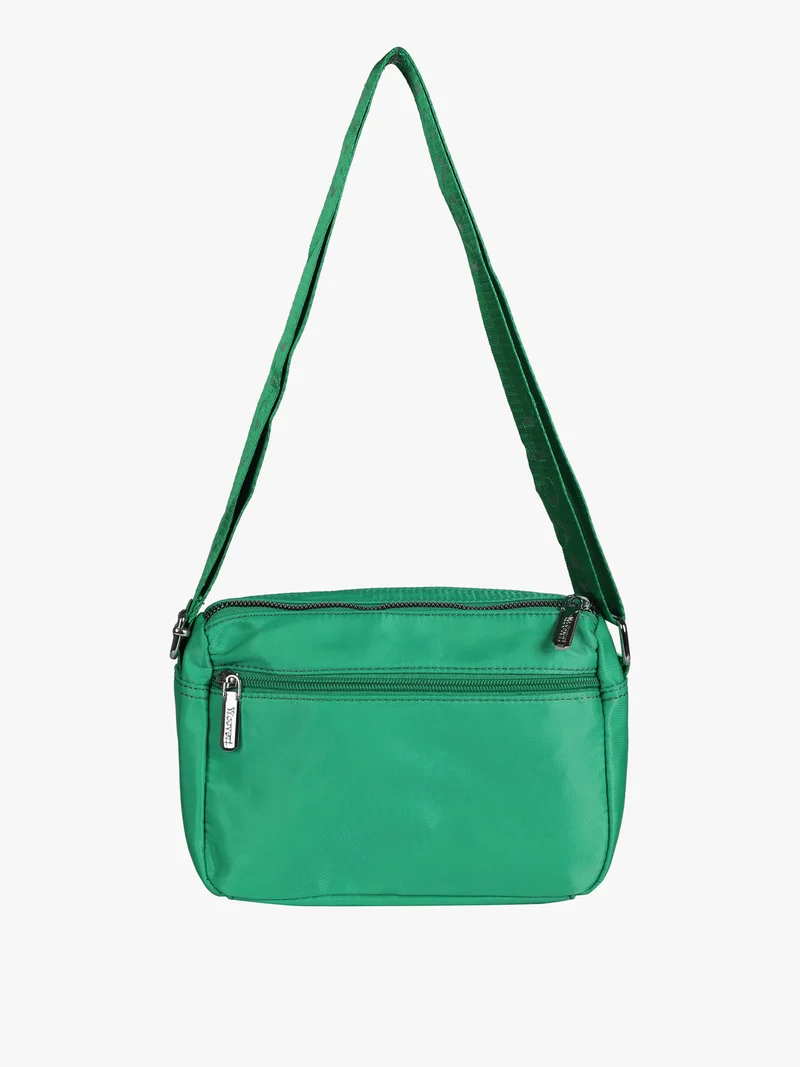 Borsetta a tracolla in nylon - verde