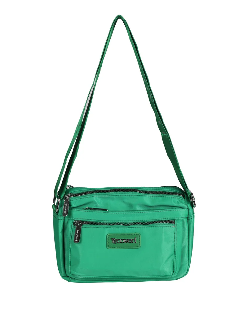 Borsetta a tracolla in nylon - verde