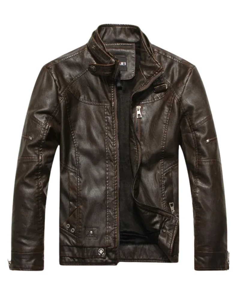 Elegant American Style Leather Jacket
