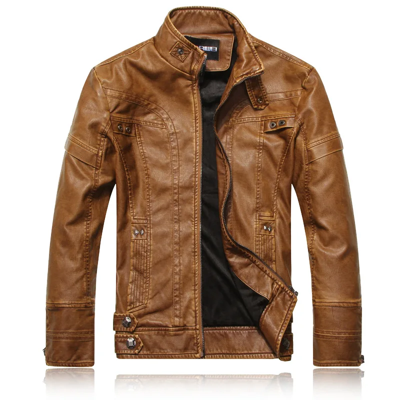 Elegant American Style Leather Jacket