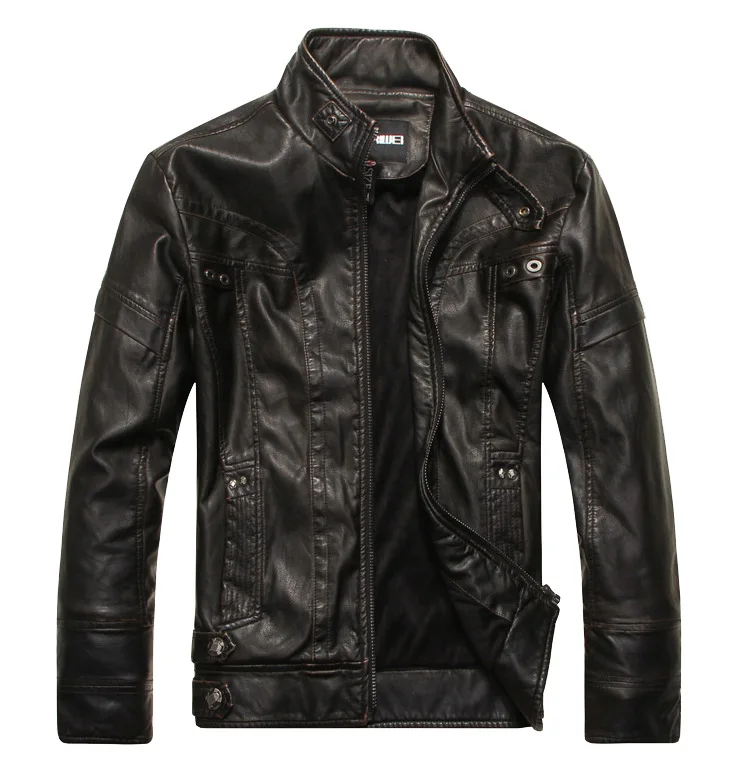 Elegant American Style Leather Jacket