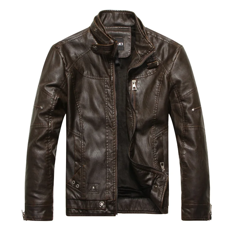 Elegant American Style Leather Jacket