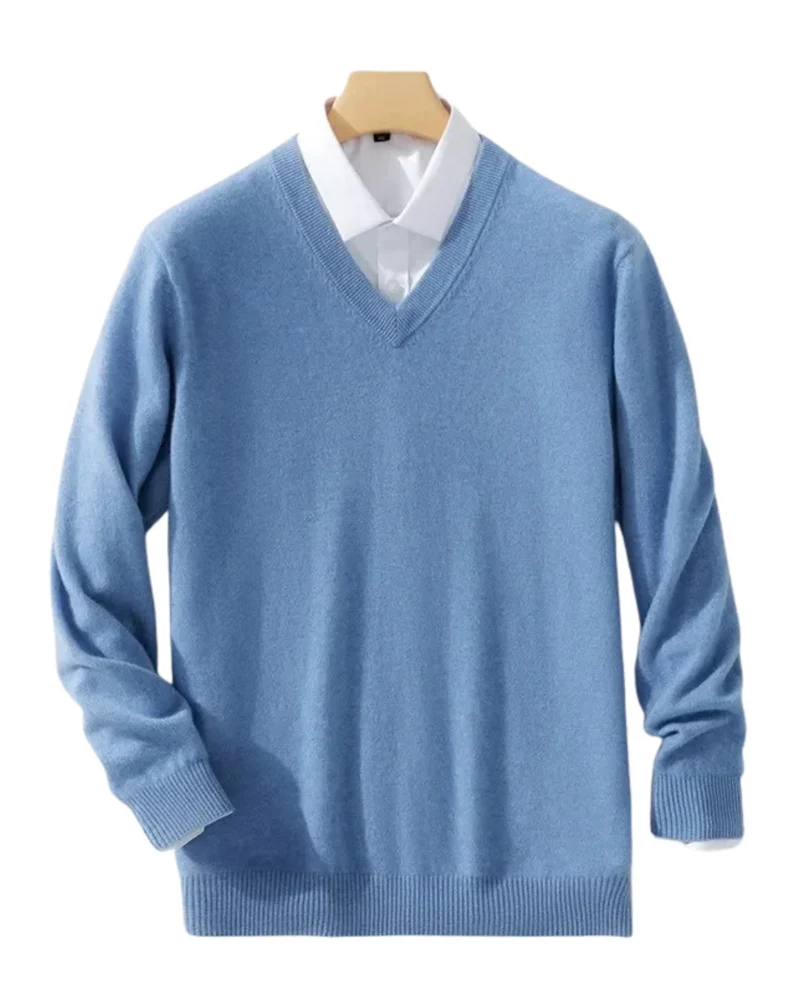 Elegant V-Neck Sweater