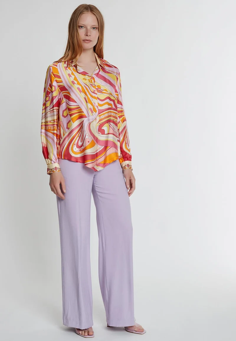 Retro Bluse Kapri