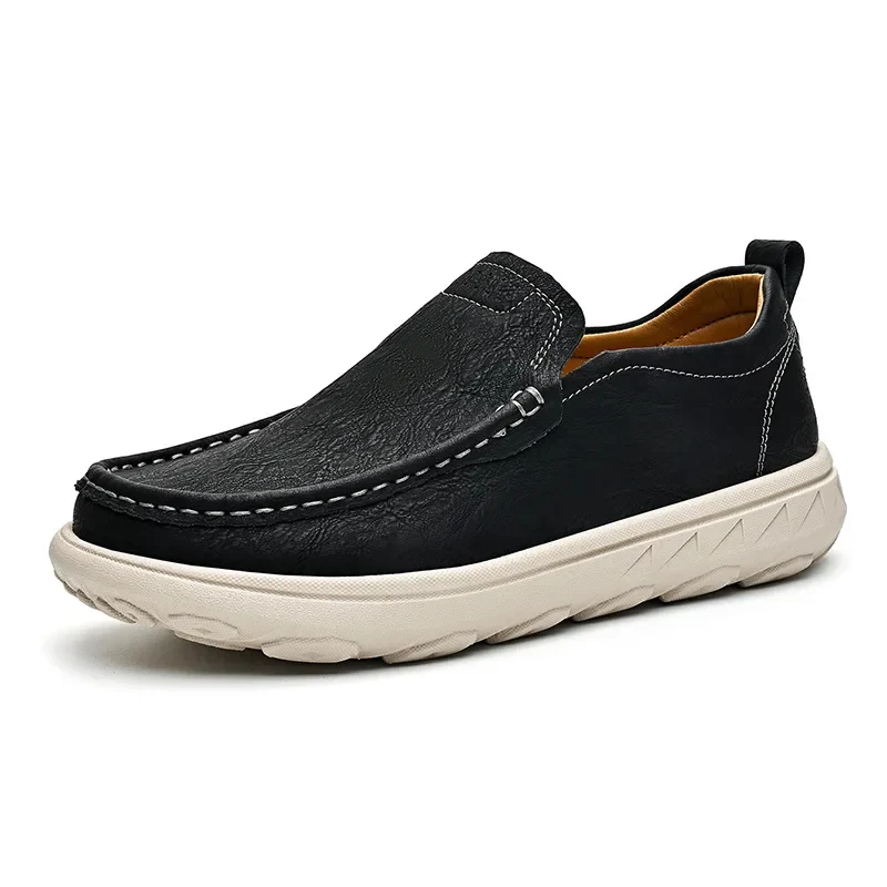 Comfortable Leather Slip-On Shoes
