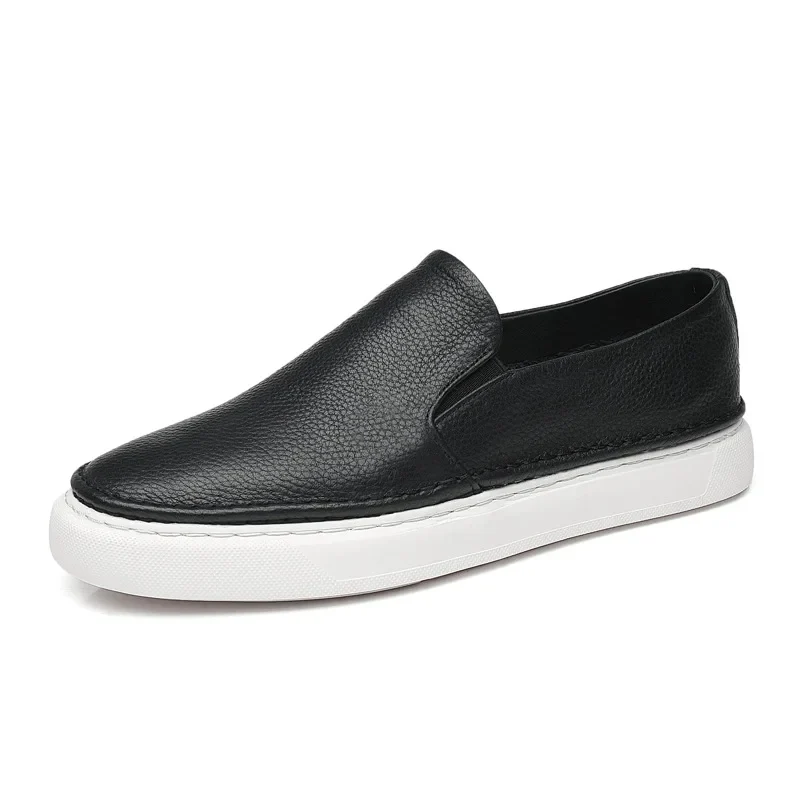 Elegant Leather Slip-On Shoes