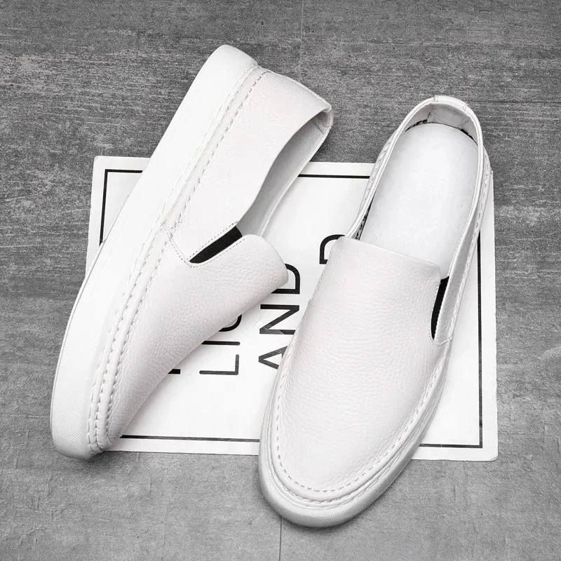 Elegant Leather Slip-On Shoes