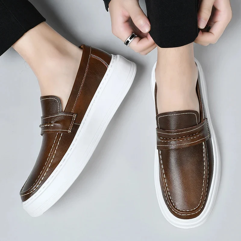 Premium Leather Loafers