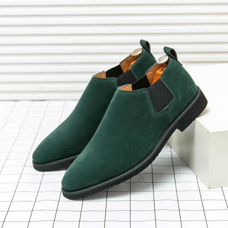 Elegant British Suede Shoes