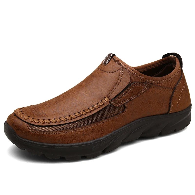 Elegant Leather Slip-On Shoes