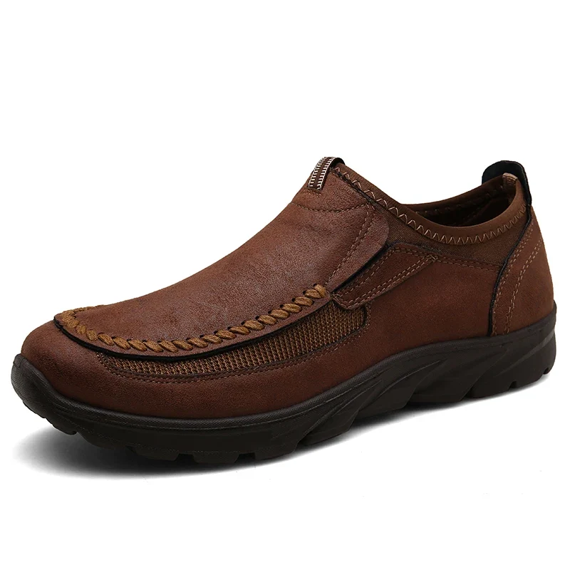 Elegant Leather Slip-On Shoes