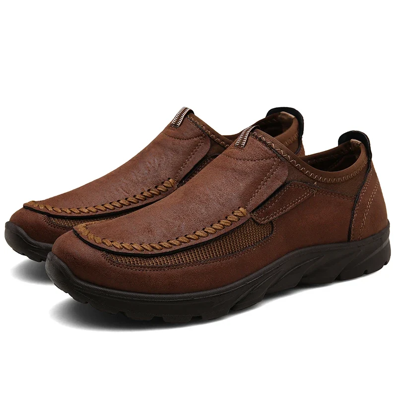 Elegant Leather Slip-On Shoes