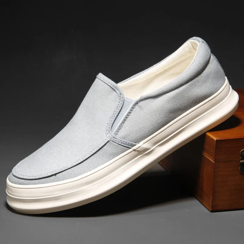 Elegant Canvas Slip-On Shoes