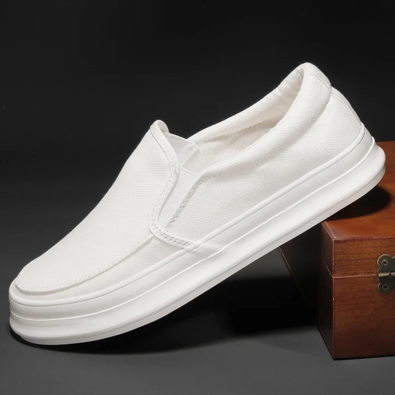 Elegant Canvas Slip-On Shoes