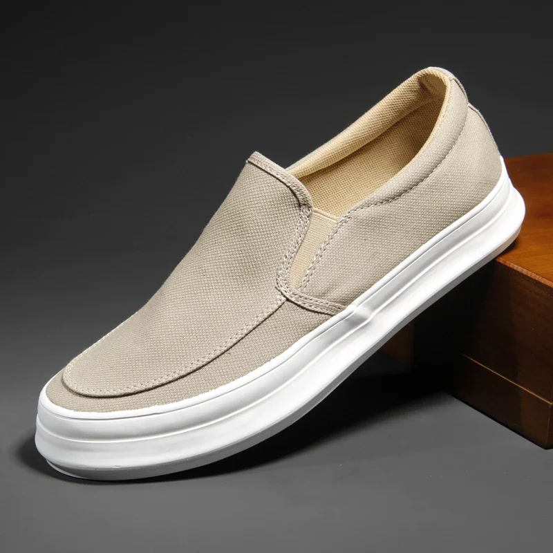 Elegant Canvas Slip-On Shoes