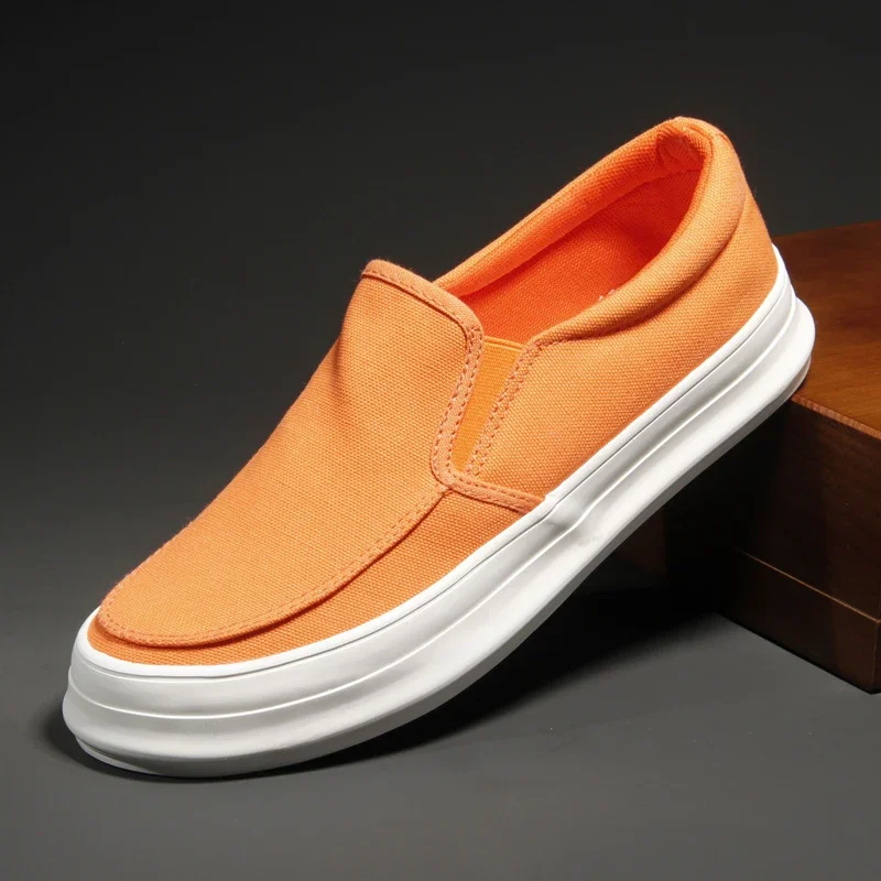 Elegant Canvas Slip-On Shoes