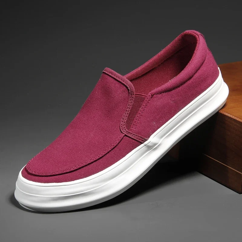 Elegant Canvas Slip-On Shoes