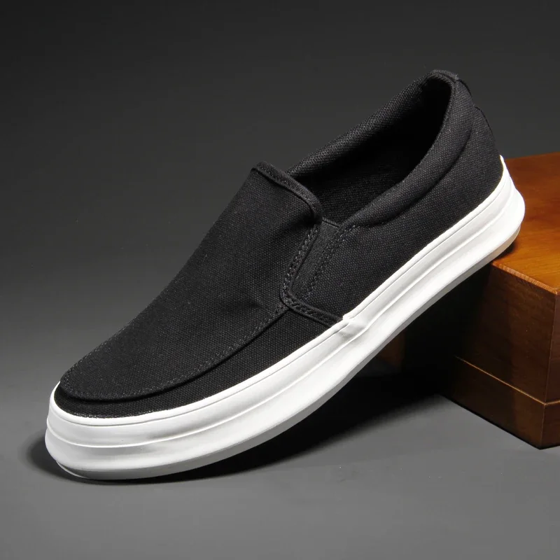 Elegant Canvas Slip-On Shoes