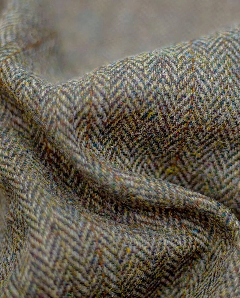 Harris Tweed Blazermantel "Barney" für Herren in evergreen