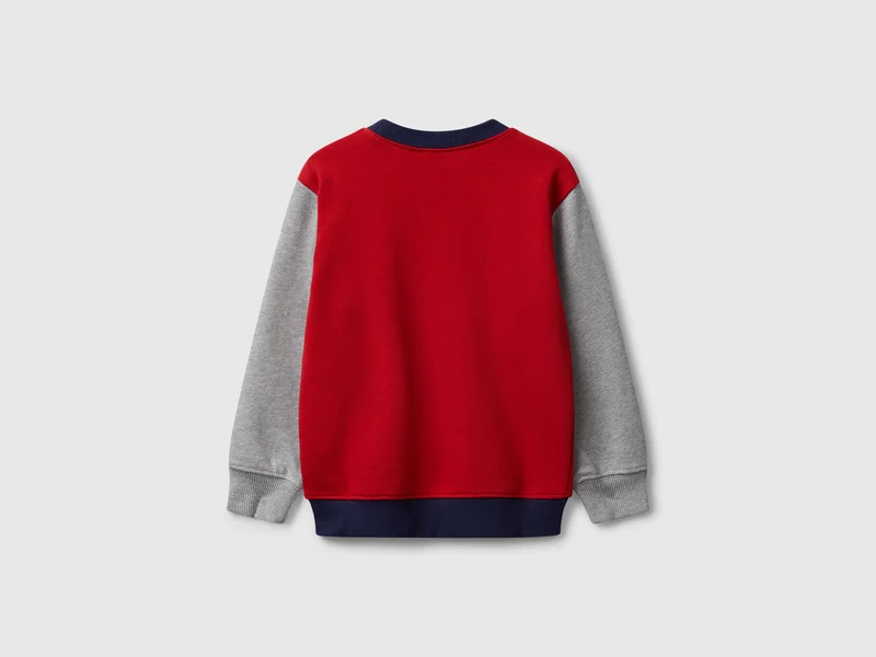 Sweatshirt mit normaler Passform und Aufdruck