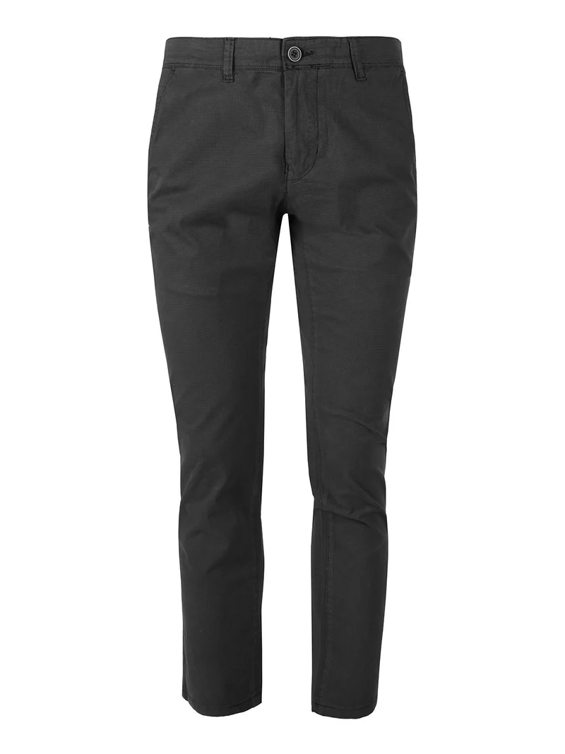 Pantaloni casual da uomo slim fit - taglie grandi - nero