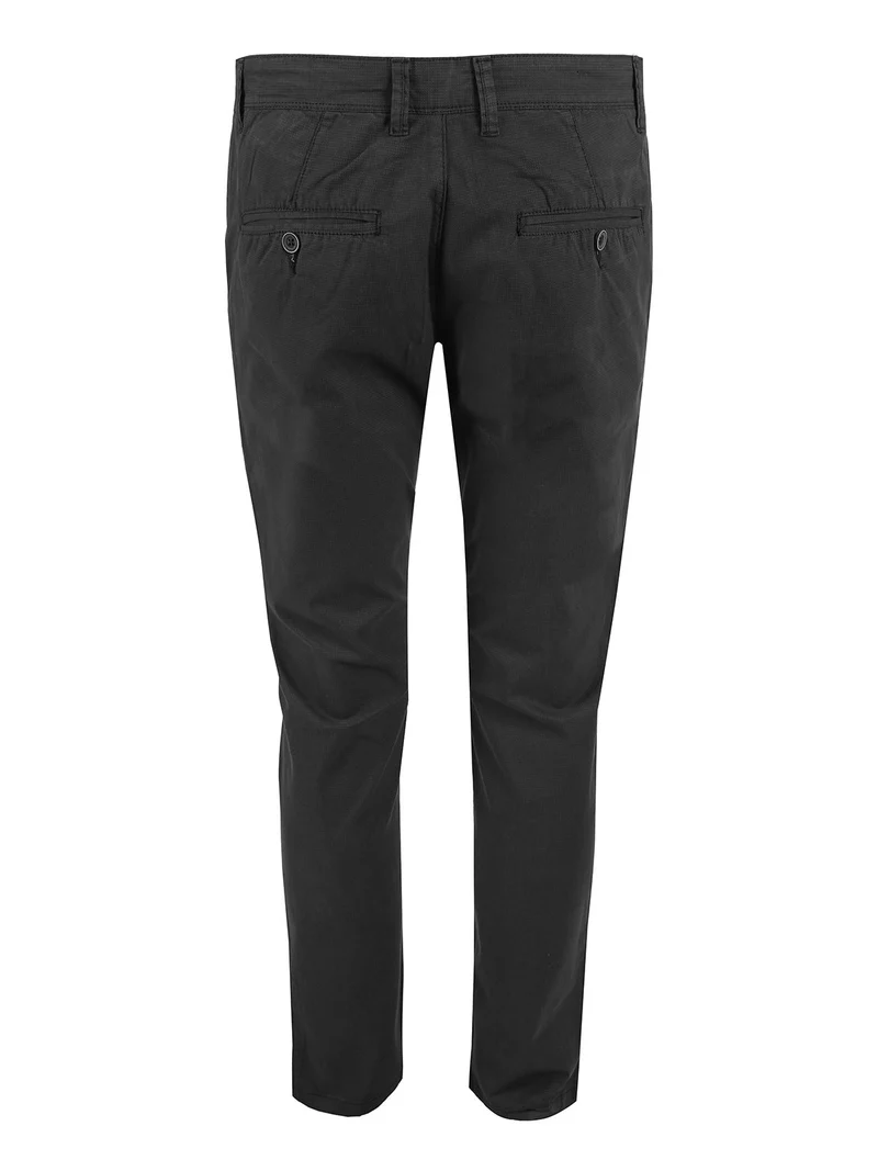 Pantaloni casual da uomo slim fit - taglie grandi - nero