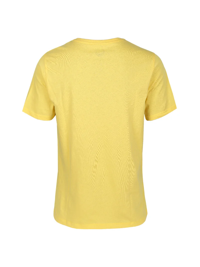 T-shirt uomo manica corta - giallo