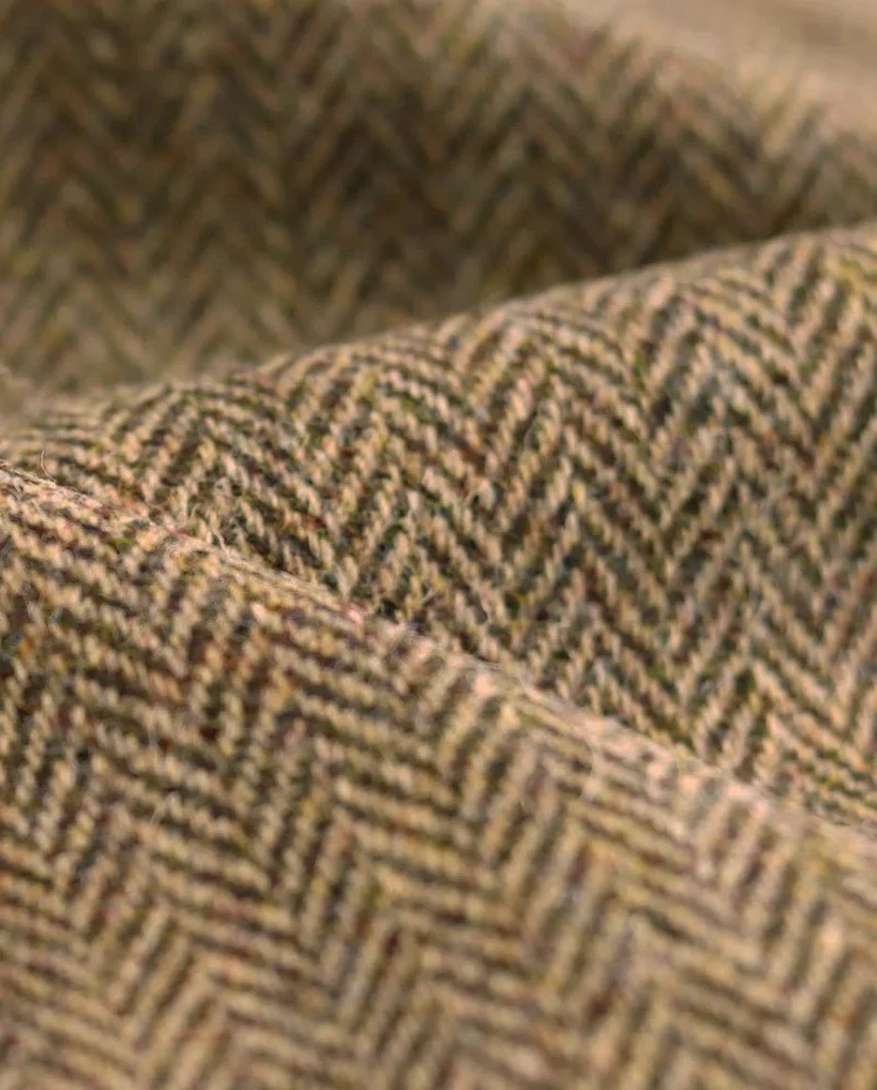 Harris Tweed Weste "Wales" in country herringbone