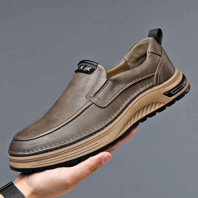 Elegant Leather Walking Shoes