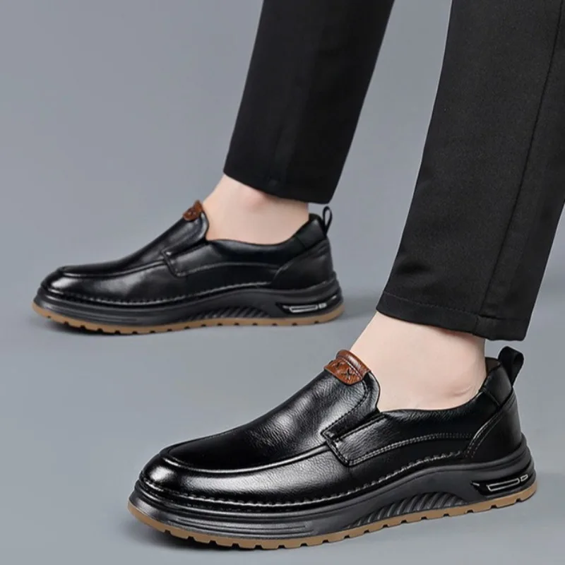 Elegant Leather Walking Shoes