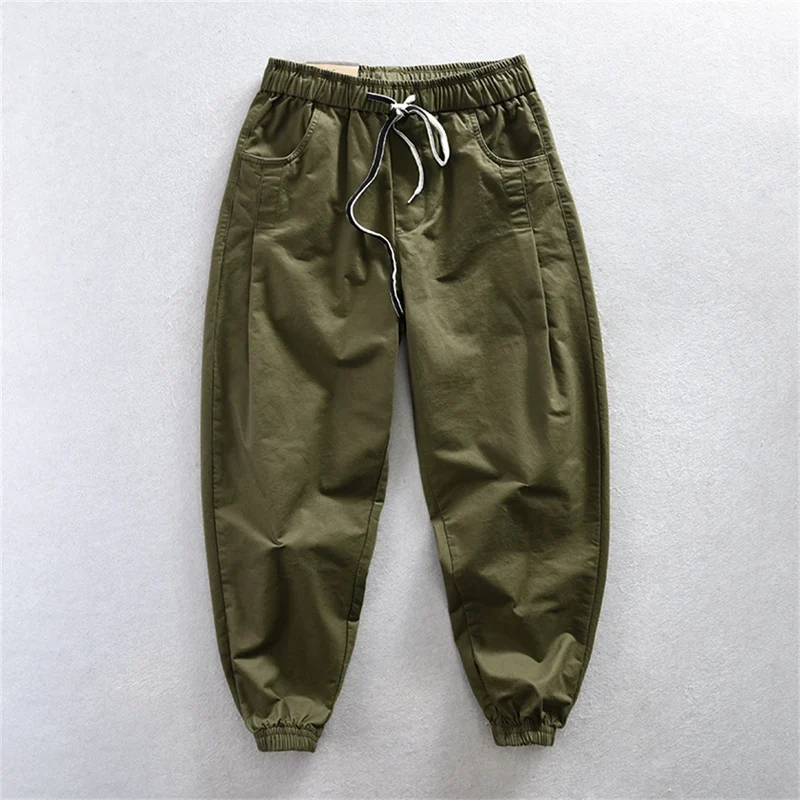 Elegant Cotton Cargo Pants