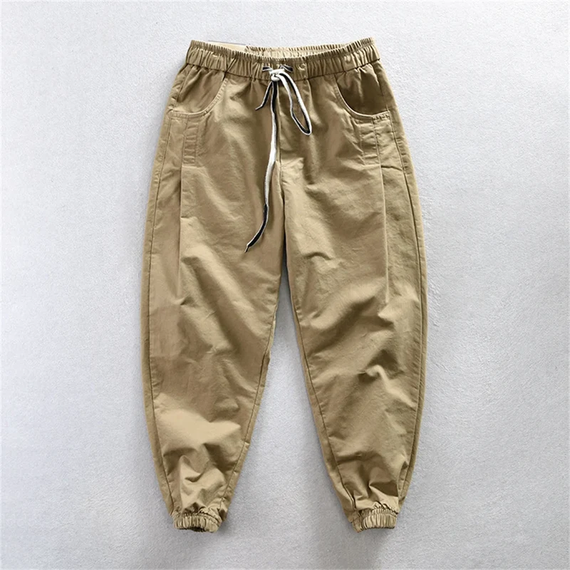 Elegant Cotton Cargo Pants