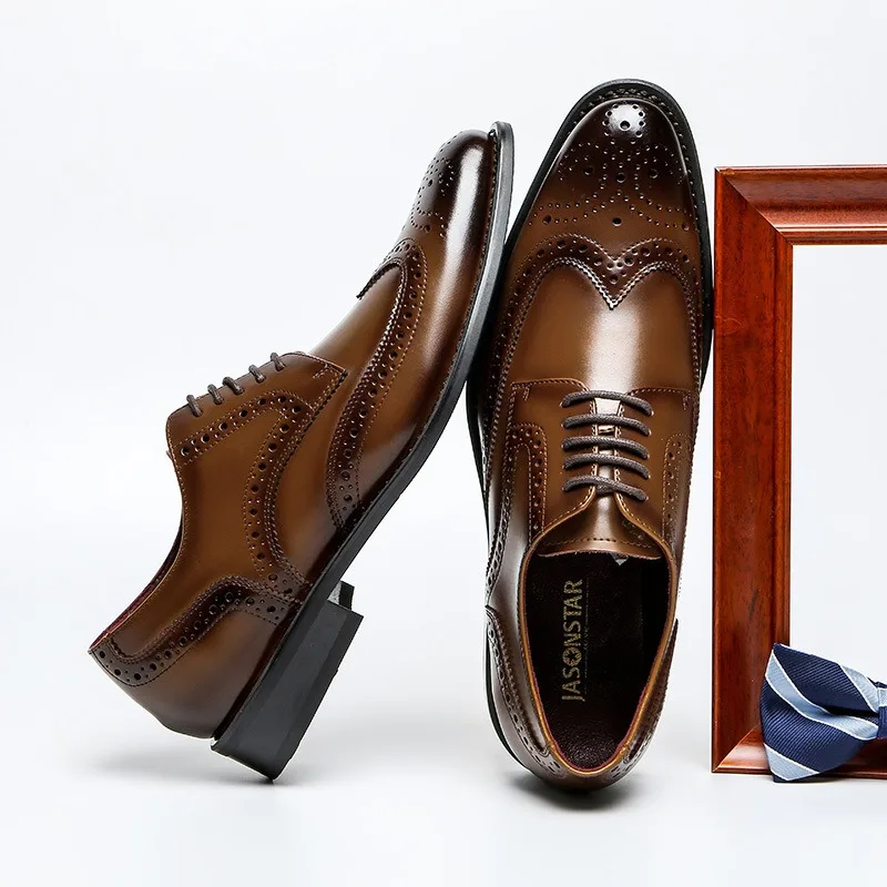 Premium Leather Oxford Shoes